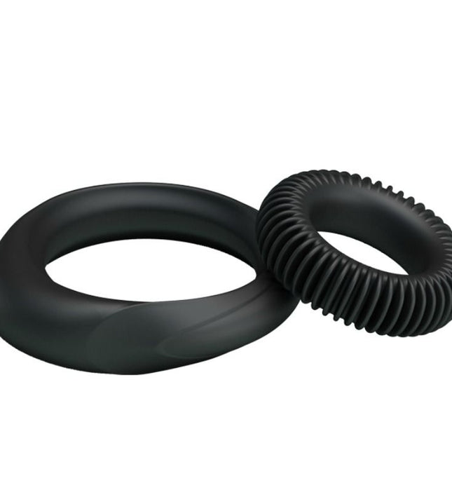 BAILE - KIT 2 SILICONE RINGS RING MANHOOD