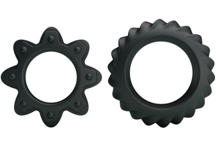 BAILE - KIT 2 RING FLOWERING SILICONE RINGS