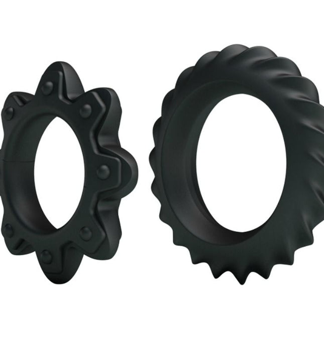 BAILE - KIT 2 RING FLOWERING SILICONE RINGS