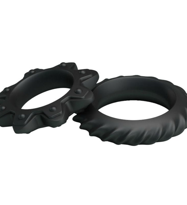 BAILE - KIT 2 RING FLOWERING SILICONE RINGS