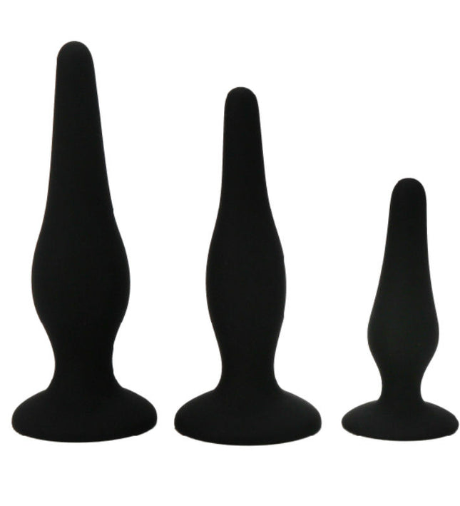 PRETTY LOVE - ANAL PLUGS SILICONE INITIATION KIT