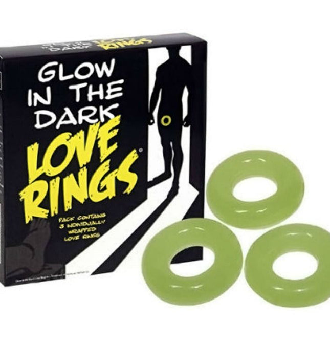 SPENCER & FLEETWOOD - PACK 3 FLUORESCENT RINGS