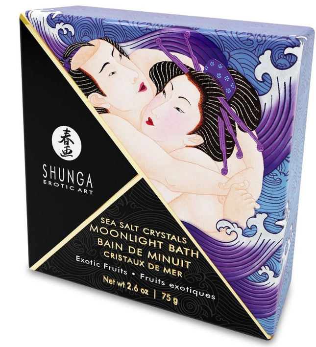 SHUNGA - EXOTIC PURPLE FLAVORED BATH SALTS 75 GR