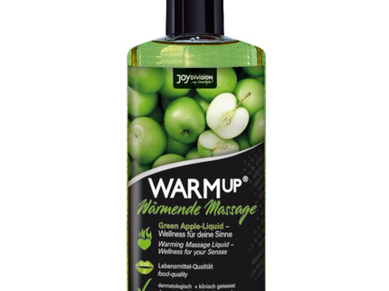 JOYDIVISION WARMUP - GREEN APPLE MASSAGE OIL - 150 ML