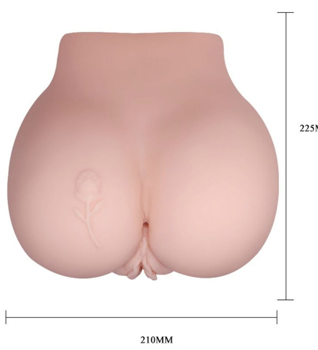 CRAZY BULL - VAGINA AND ANUS WITH REALISTIC TATTOO WITH VIBRATION