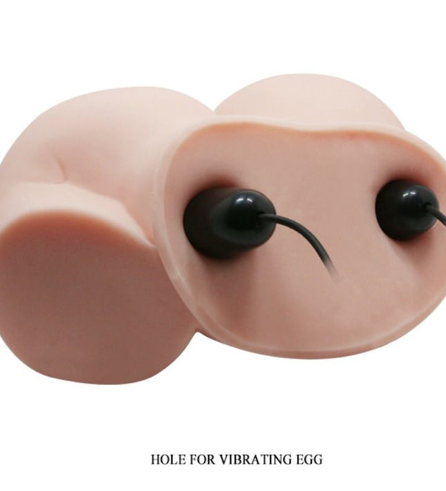 CRAZY BULL - BUTT WITH REALISTIC VAGINA AND ANUS AND VIBRATION