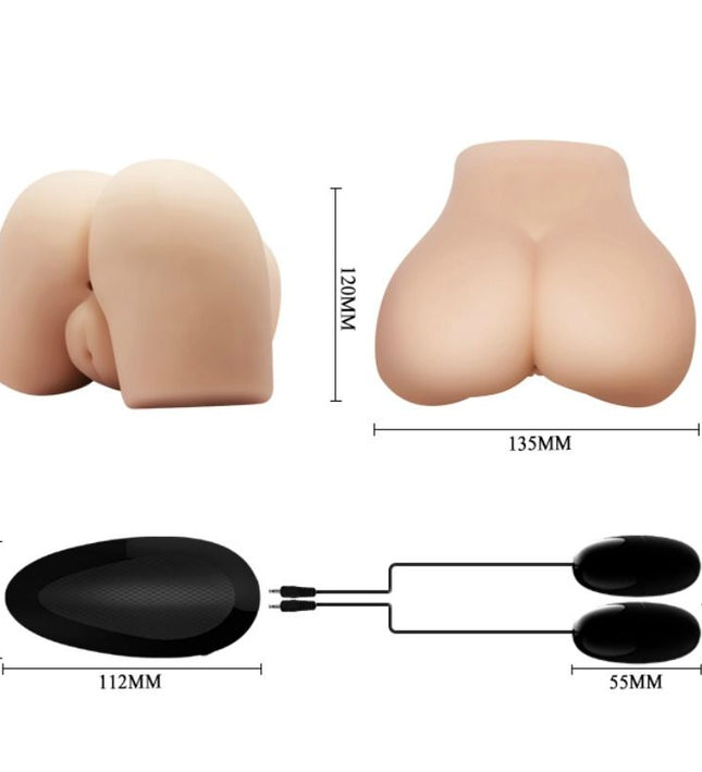 CRAZY BULL - REALISTIC VAGINA AND ANUS WITH VIBRATION POSITION 4