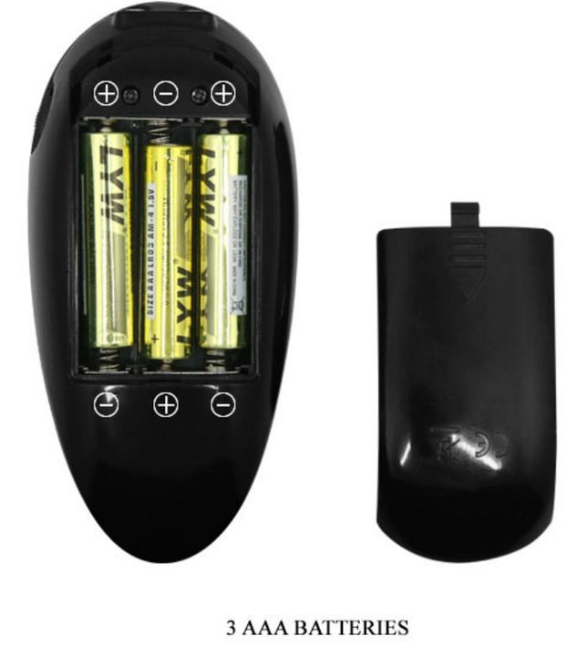 PRETTY LOVE - VITO STRAP ON WITH HOLLOW DILDO AND VIBRATION 17.3 CM