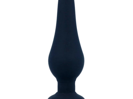 INTENSE - ANAL PLUG PIPO S BLACK SILICONE 9.8 CM