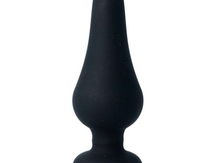 INTENSE - ANAL PLUG PIPO L BLACK SILICONE 13 CM