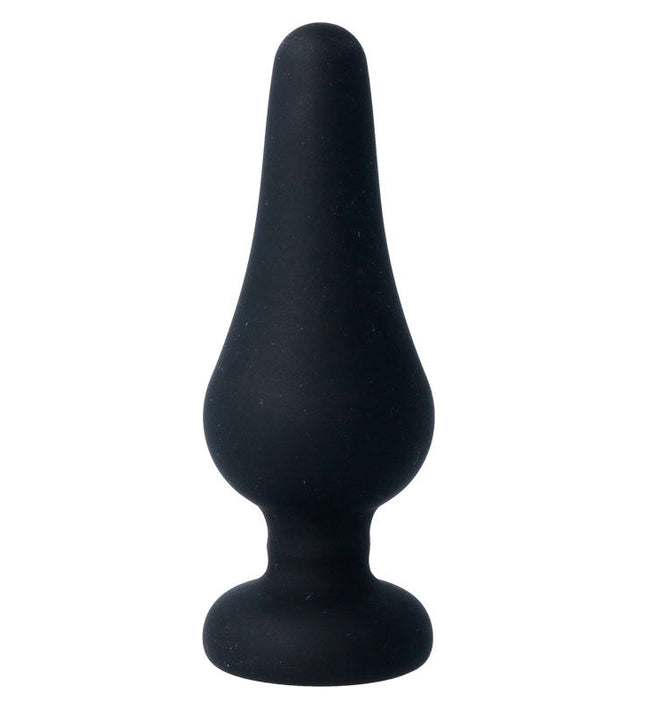 INTENSE - ANAL PLUG PIPO L BLACK SILICONE 13 CM