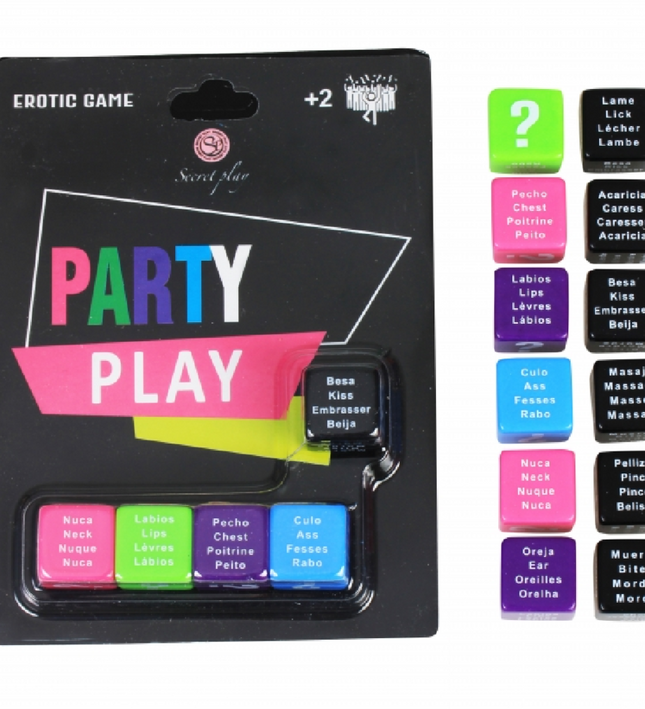 SECRETPLAY - GAME PARTY PLAY 5 DICE (ES/PT/EN/FR)