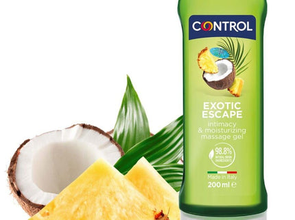 CONTROL - 2 EN 1 MASSAGE & PLEASURE EXOTIC 200 ML