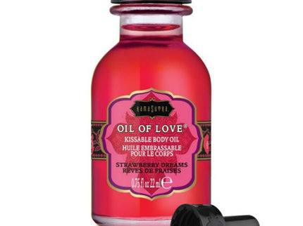 KAMASUTRA - EDIBLE OIL - STRAWBERRIES 22 ML