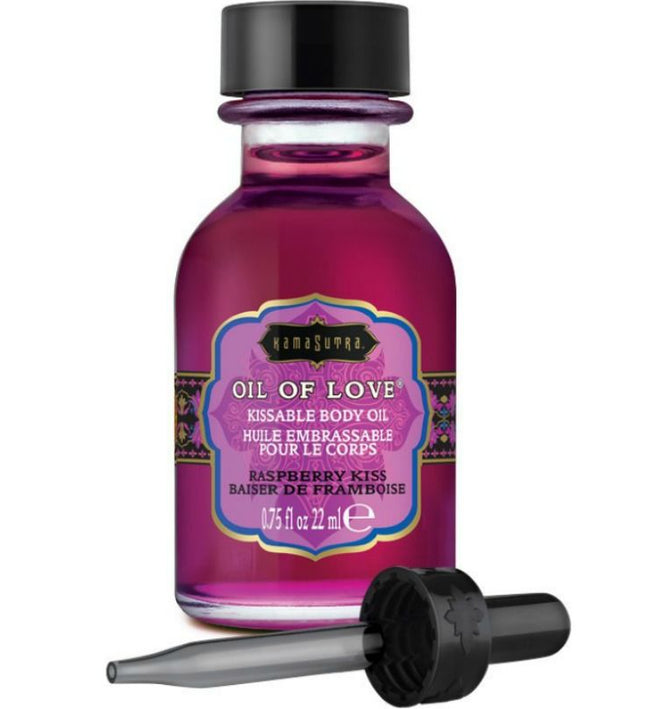 KAMASUTRA - EDIBLE OIL - RASPBERRY 22 ML