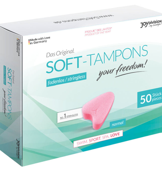 JOYDIVISION SOFT-TAMPONS - ORIGINAL SOFT-TAMPONS 50 UDS