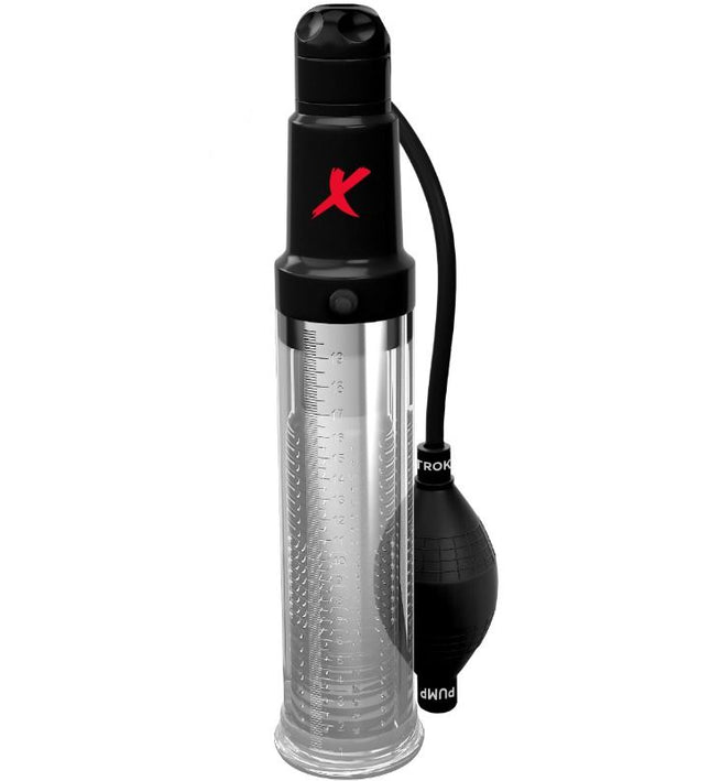 PDX ELITE - SUCK N PUMP STROKER VIBRATING MASTURBATOR SUCTION PUMP
