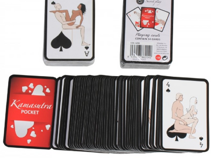 SECRETPLAY - POCKET KAMASUTRA PLAYING CARDS (ES/EN/PT/IT/FR/DE)