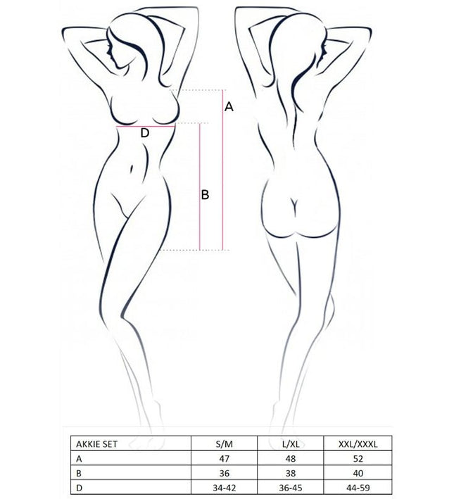 PASSION - WOMAN AKKIE SET NURSE COSTUME S/M