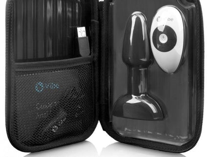 B-VIBE - RIMMING REMOTE CONTROL ANAL PLUG PETITE BLACK