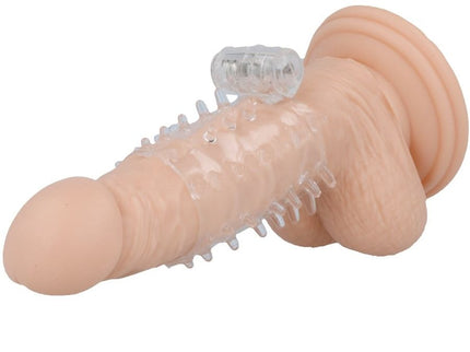 CASUAL LOVE - RING VIBRATING SLEEVE TRANSPARENT