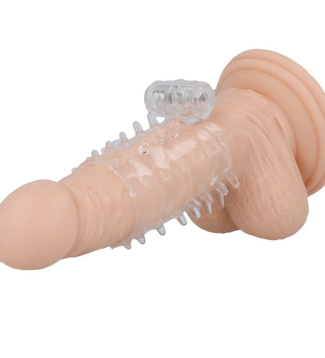 CASUAL LOVE - RING VIBRATING SLEEVE TRANSPARENT