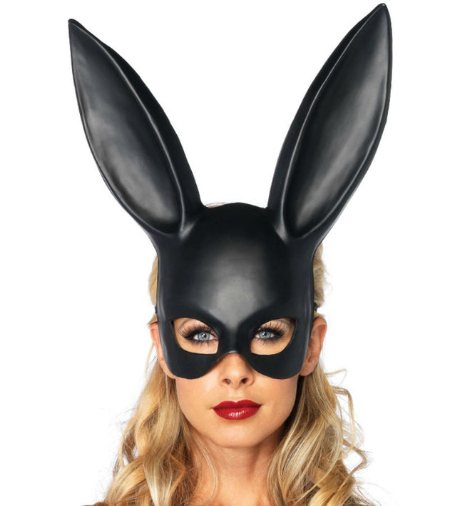 LEG AVENUE - MASQUERADE RABBIT MASK BLACK