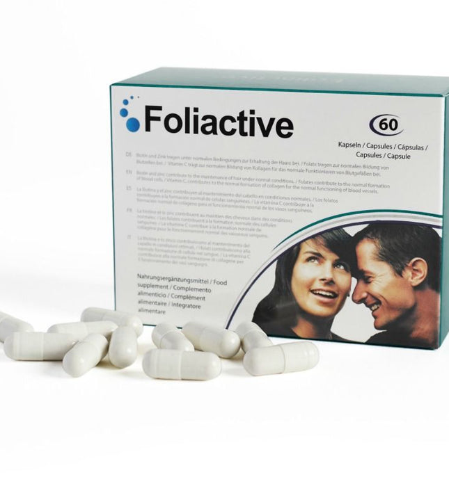 500 COSMETICS - FOLIACTIVE PILLS FOOD SUPPLEMENT HAIR LOSS
