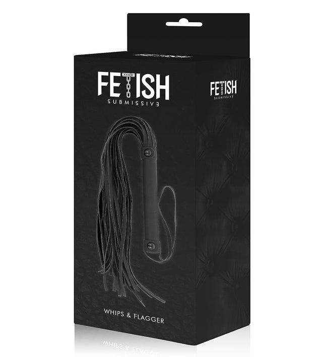 FETISH SUBMISSIVE - VEGAN LEATHER WHIP
