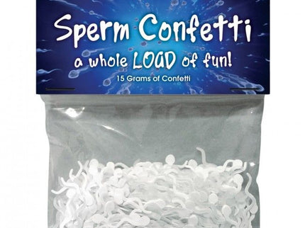 KHEPER GAMES - SPERM-SHAPED CONFETTI