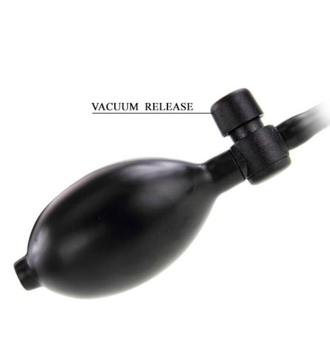 BAILE - REALISTIC VIBRATING AND INFLATABLE DILDO 18.8 CM
