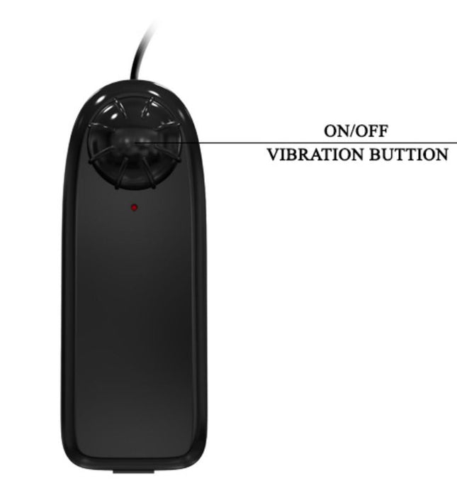 BAILE - REALISTIC VIBRATING AND INFLATABLE DILDO 18.8 CM