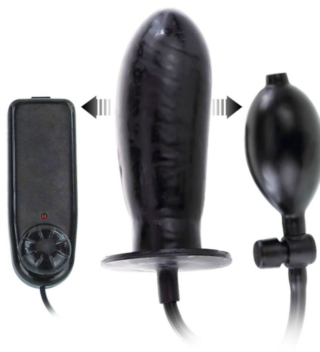 BAILE - BIGGER JOY INFLATABLE PENIS WITH VIBRATION 16 CM