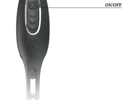 PRETTY LOVE - PENIS RINGS WITH VIBRATOR PLUG