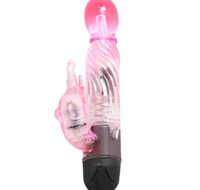 BAILE - GIVE YOU A KIND OF LOVER VIBRATOR WITH PINK RABBIT 10 MODES