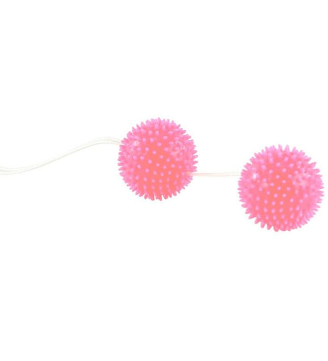 BAILE - A DEEPLY PLEASURE PINK TEXTURED BALLS 3.6 CM