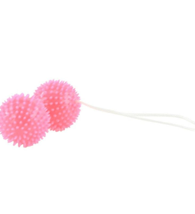 BAILE - A DEEPLY PLEASURE PINK TEXTURED BALLS 3.6 CM