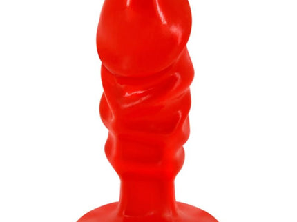 BAILE - UNISEX ANAL PLUG WITH RED SUCTION CUP