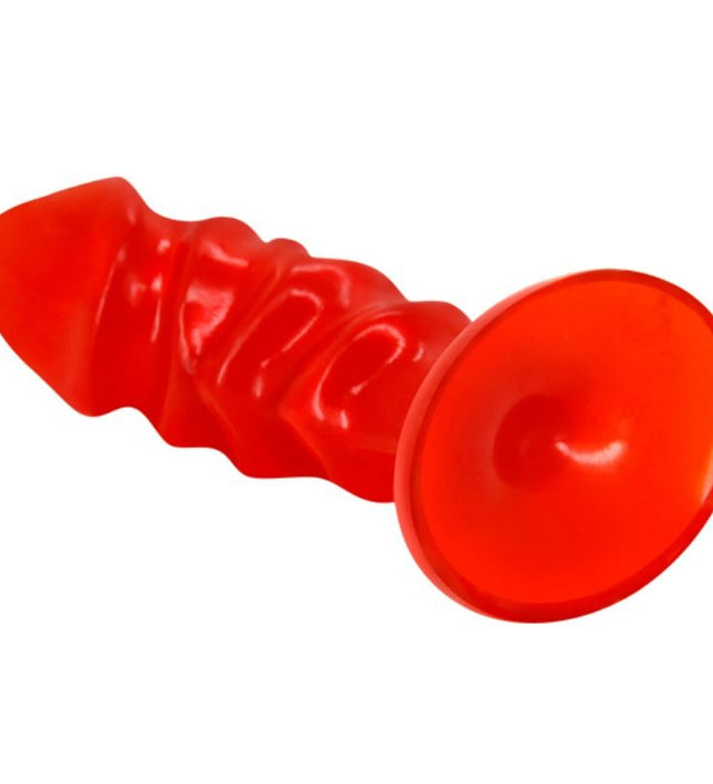 BAILE - UNISEX ANAL PLUG WITH RED SUCTION CUP
