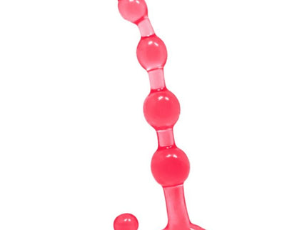 BAILE - BENDY TWIST RED ANAL BALLS