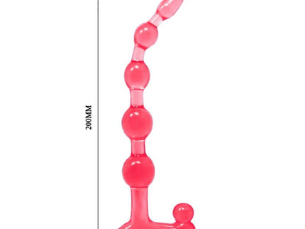 BAILE - BENDY TWIST RED ANAL BALLS
