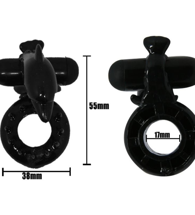 BAILE - SWEET RING RING WITH CLITORIS STIMULATOR DELFIN