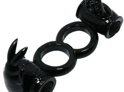 BAILE - SWEET RING DOUBLE RING WITH DOUBLE RABBIT