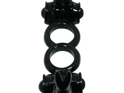 BAILE - SWEET RING DOUBLE RING WITH DOUBLE RABBIT