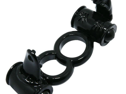 BAILE - SWEET RING DOUBLE RING WITH DOUBLE RABBIT