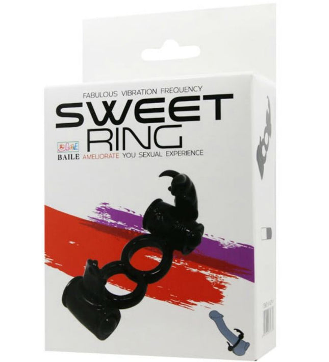 BAILE - SWEET RING DOUBLE RING WITH DOUBLE RABBIT