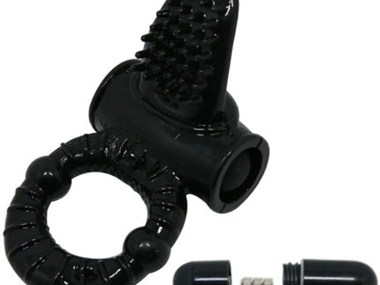 BAILE - SWEET RING VIBRATING RING WITH TEXTURED RABBIT