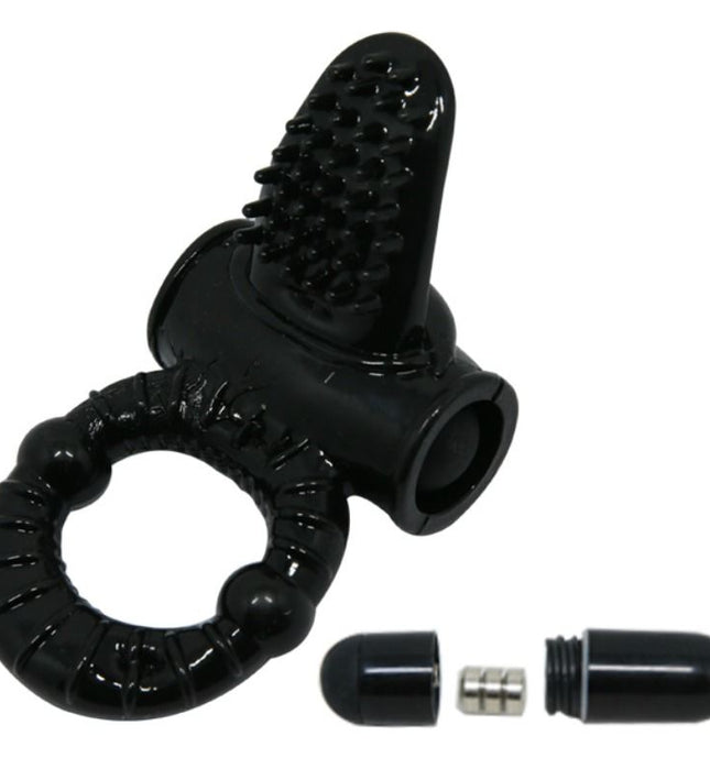 BAILE - SWEET RING VIBRATING RING WITH TEXTURED RABBIT