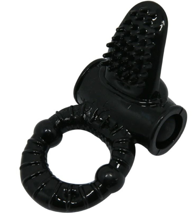 BAILE - SWEET RING VIBRATING RING WITH TEXTURED RABBIT