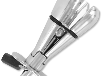METAL HARD - METAL ANAL PLUG WITH LOCK